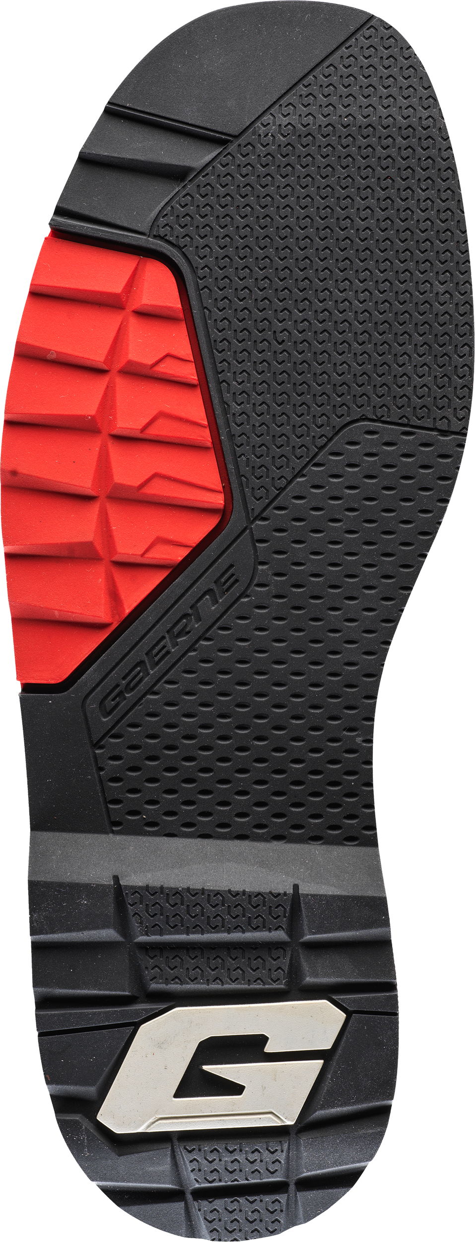 Sg 22 Boot Sole Pair Black/Red Sz 13