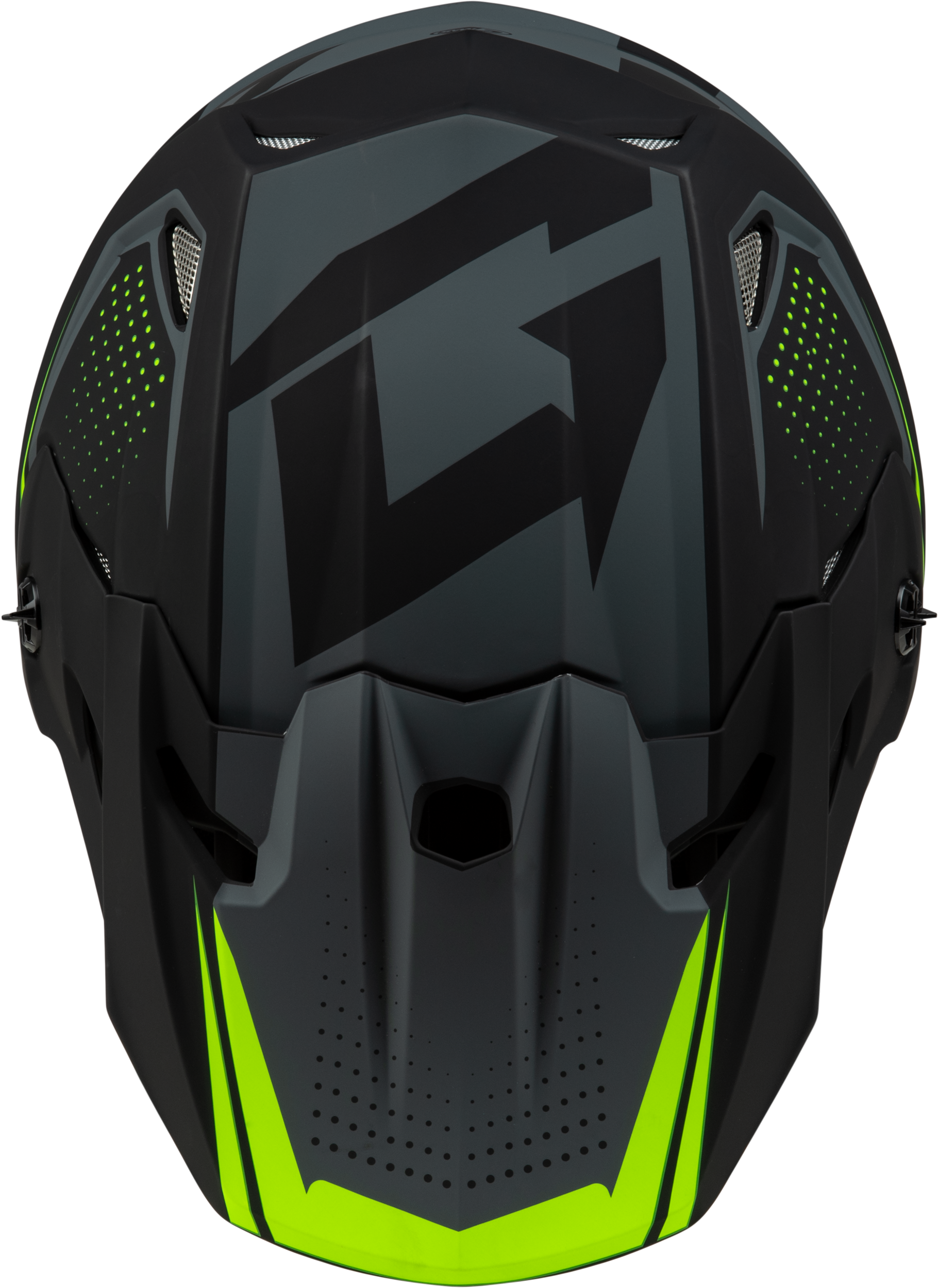 Mx 96 502 Helmet Matte Grey/Hi Viz Xl