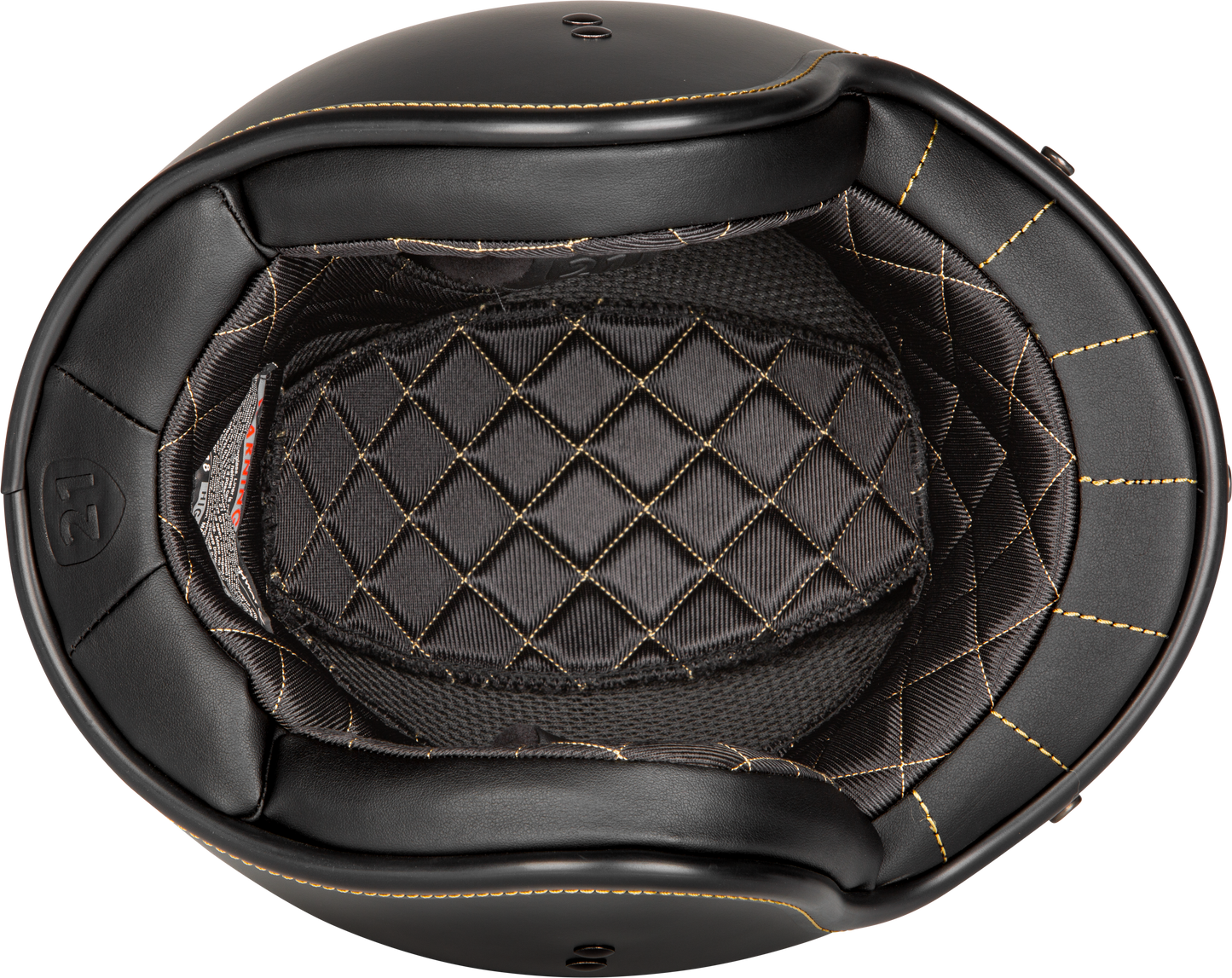 .38 Retro Helmet Matte Black Xs