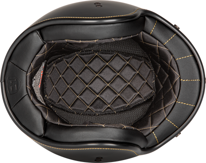 .38 Retro Helmet Matte Black Xs