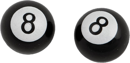 Valve Stem Caps 8 Ball Pr