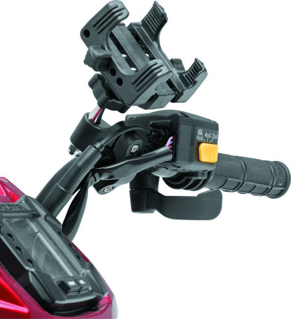 Kuryakyn Tech-Connect Bar Mount for 7/8 to 1-1/4 inch Bars 1-5/8 to 3-5/8 inches Wide