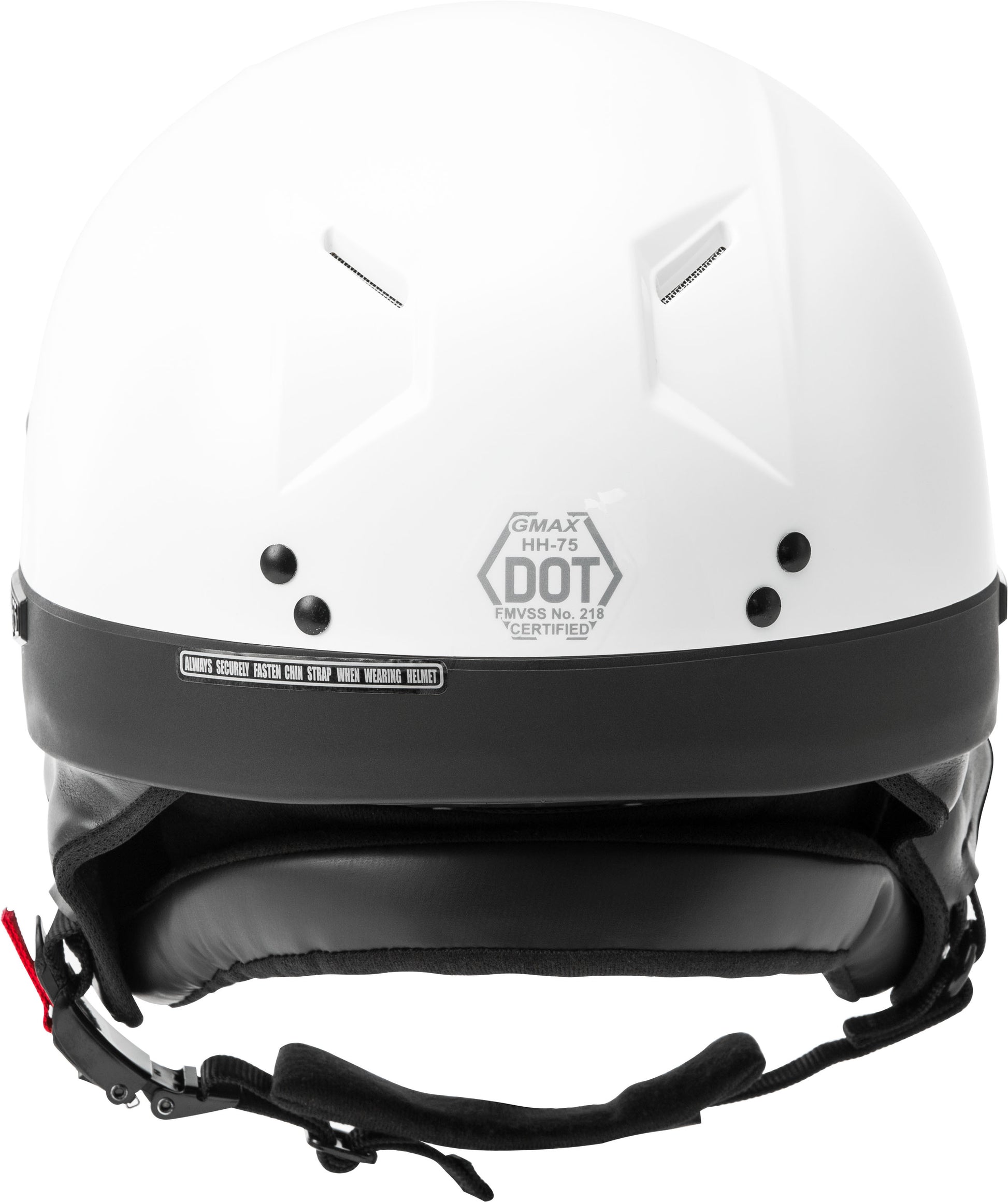Hh 75 Half Helmet White 2x