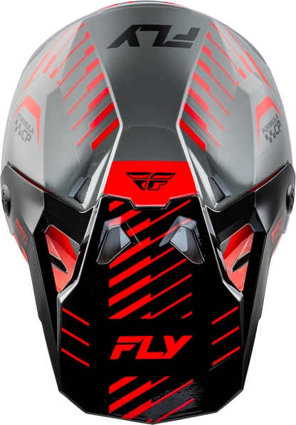 Formula Cp Slice Helmet Grey/Red/Black Xl