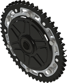 Cushdrive Conversion 51t Sprocket  Blk  Sil  Blk