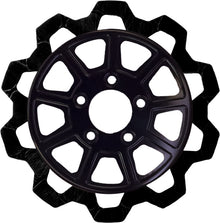 9 Spoke Rotor  Rear Blk/Blk Bow Tie 11.5"  6mm