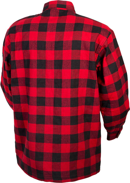 Covert Moto Flannel Red/Black Lg