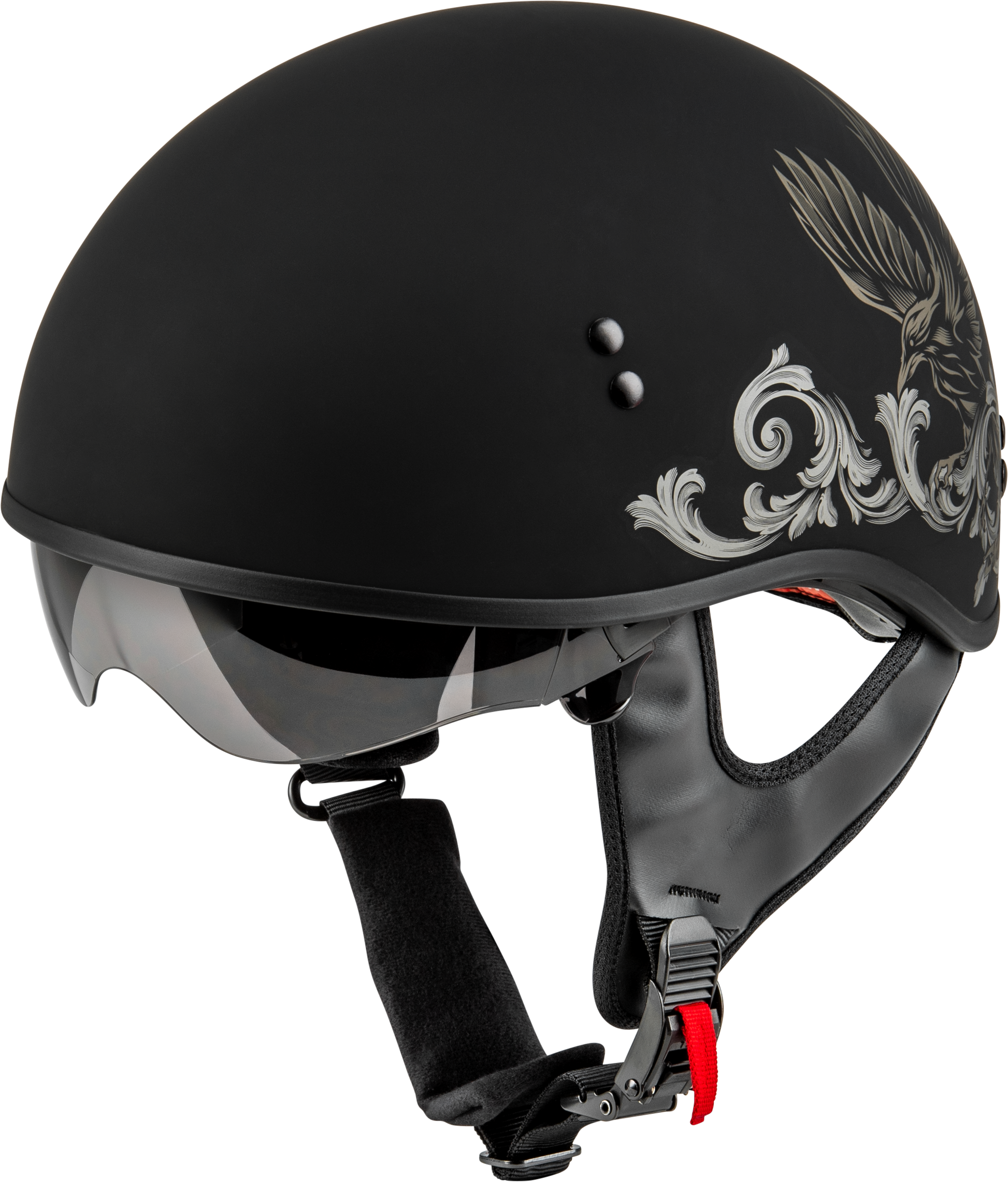 Hh 65 Corvus Helmet Matte Black/Tan Lg