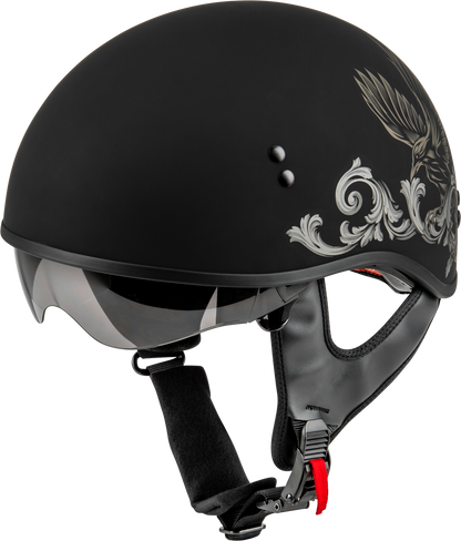 Hh 65 Corvus Helmet Matte Black/Tan Sm
