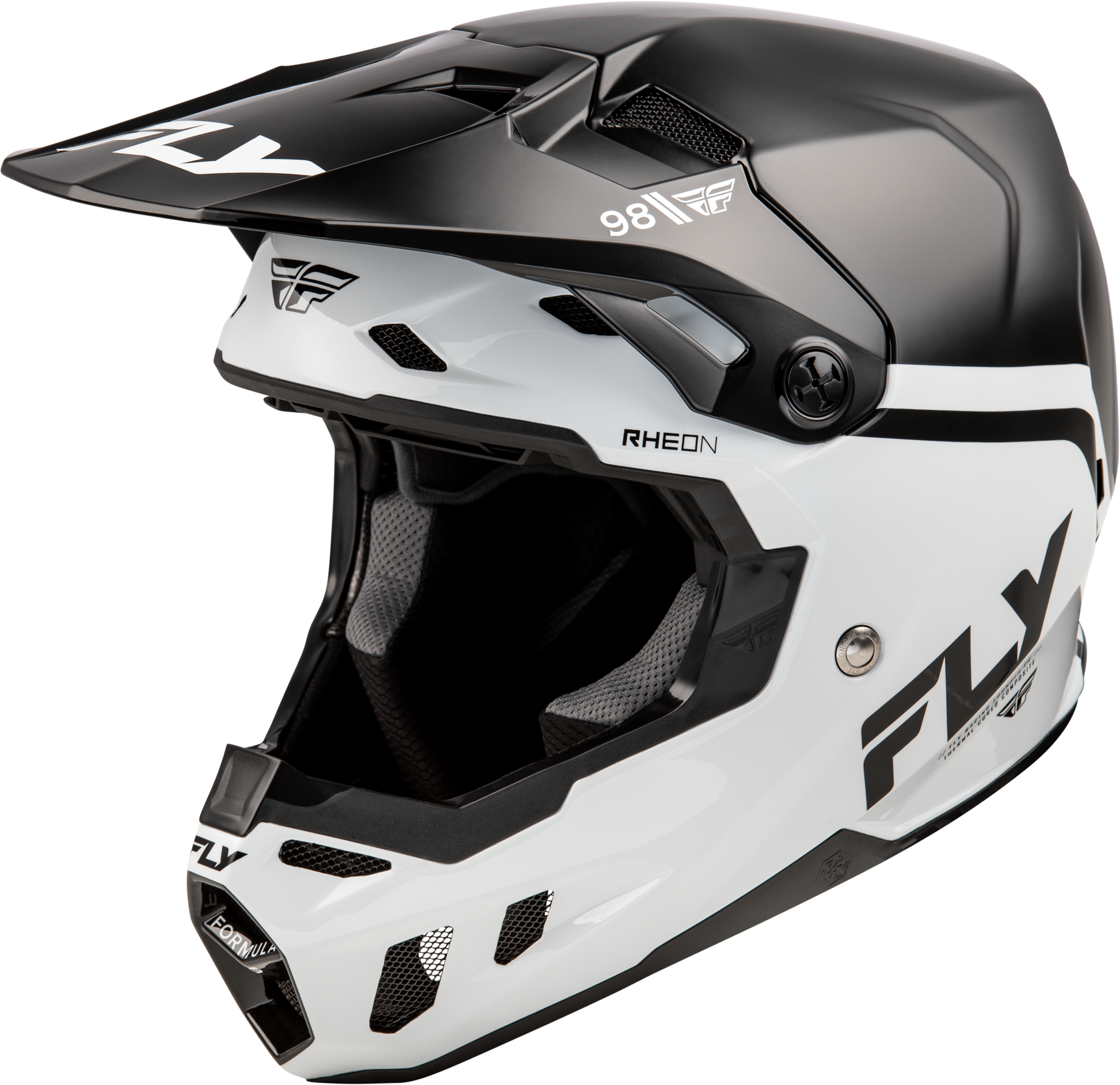 Formula Cc Objective Helmet Black/White Md
