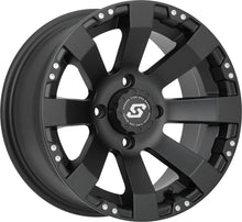 Spyder Wheel 12x7 4/110 5+2 (+10mm) Black