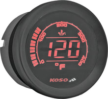 Hd 02t 2'' Oil Temp Gauge Black Bezel