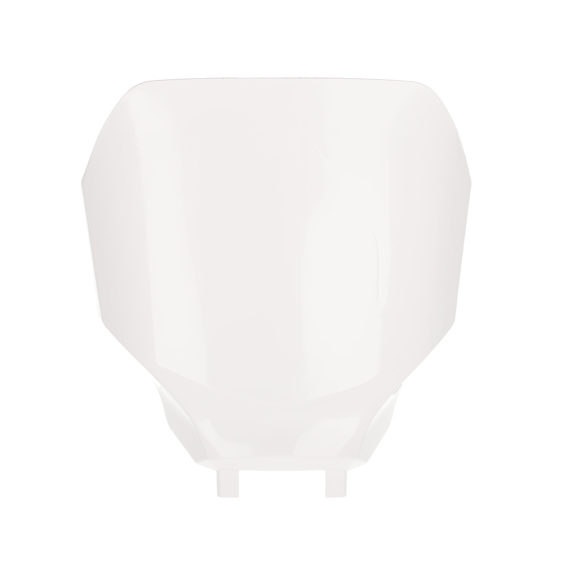 Front Number Plate Yam White