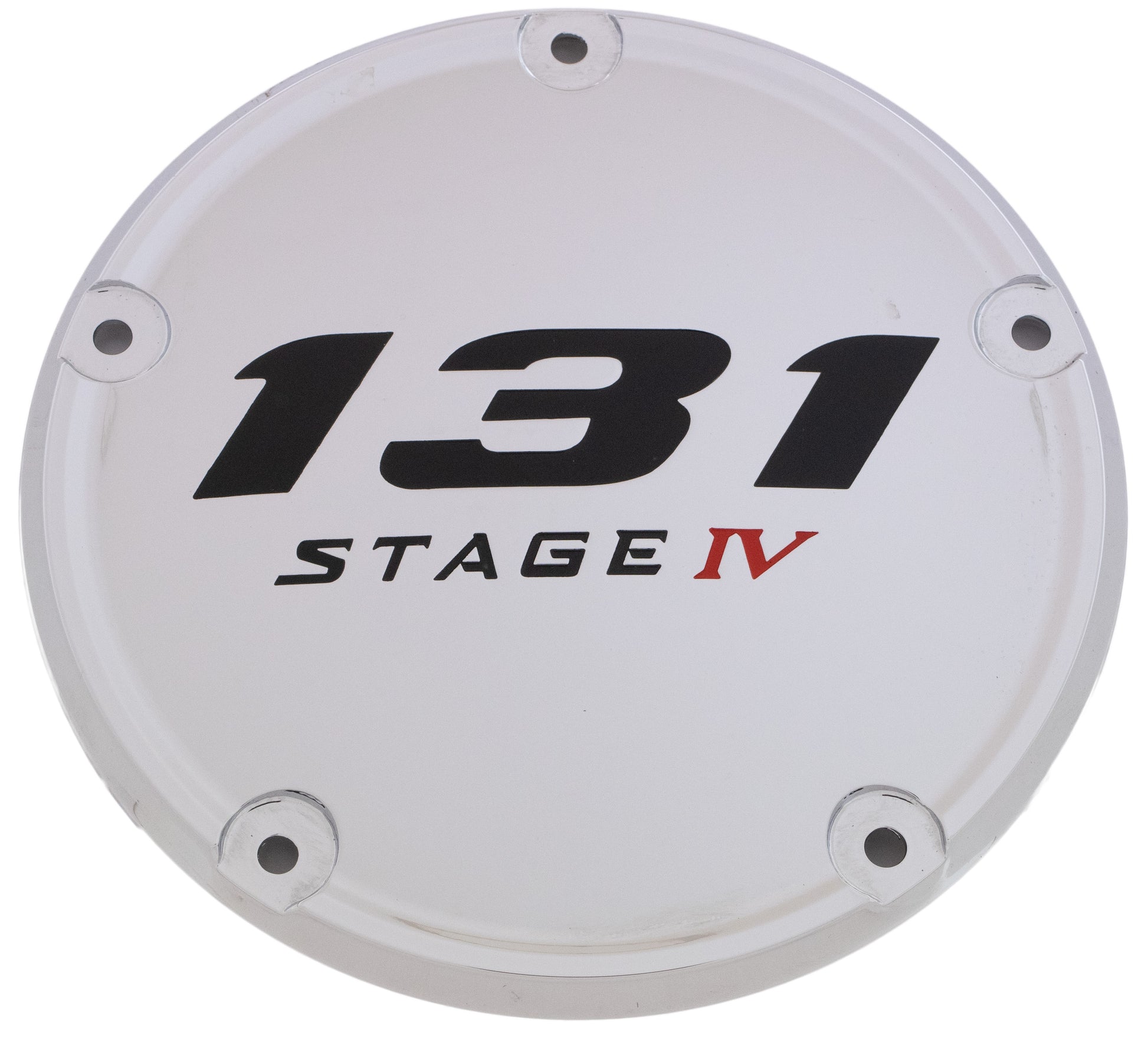 6   M8 Softail Derby Cover 131 Stage Iv Chrome