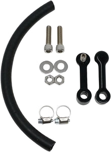 Billet Tank Lift Kit 1" `99 Up Touring Powder Coat Blk