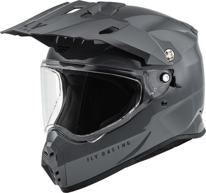 Trekker Solid Helmet Grey Xs
