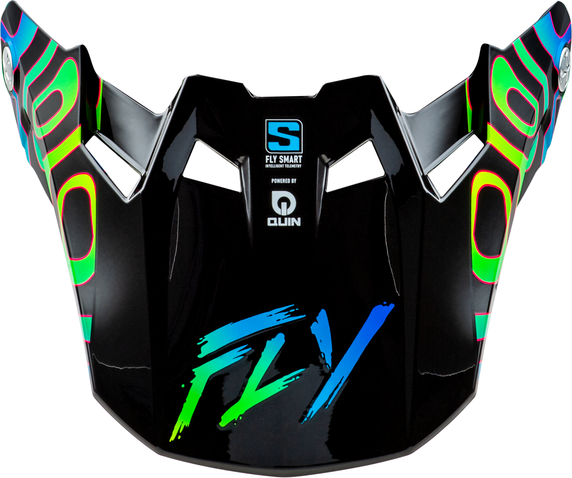 Formula S Carbon Zen Visor Black Carbon/Blue/Yellow Md/Lg