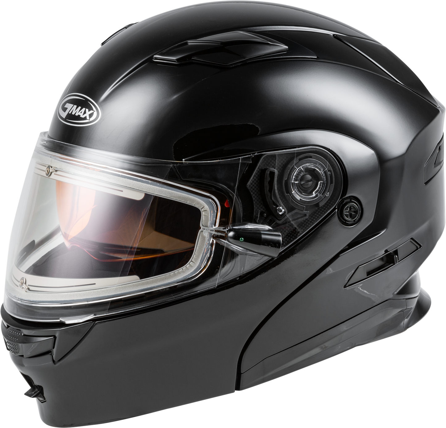 Md 01s Modular Snow Helmet W/Electric Shield Black 3x