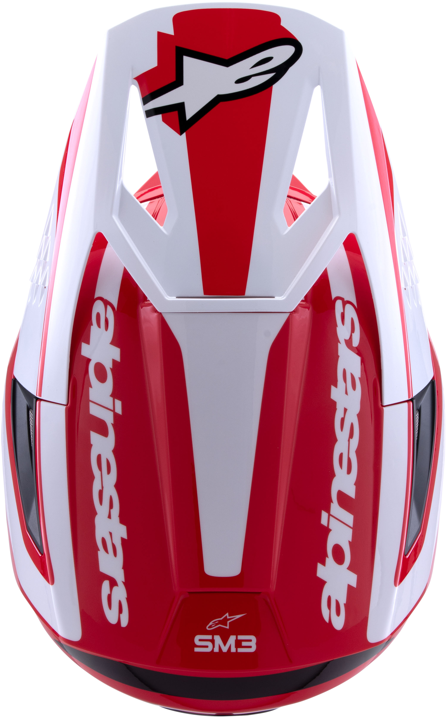 Sm3 Heat Helmet Red/White/Black Glossy 2x