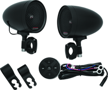 Kuryakyn Road Thunder Speaker Pods Bluetooth Audio Controller Black