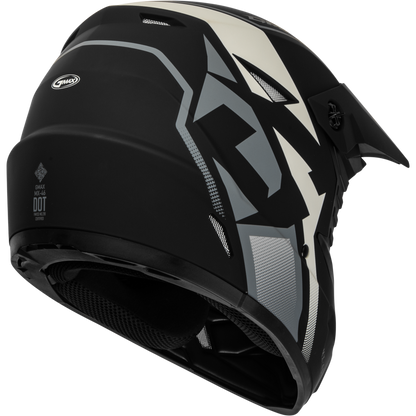 Mx 46 Compound Helmet Matte Black/Grey/White Yl