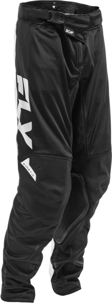 Youth Kinetic Mesh Pants Black/White Sz 22