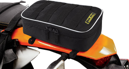 Rear Fender Bag With Tool Roll 3l Black
