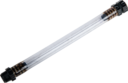 Filler Hose W/Screw Cap Clear 12"