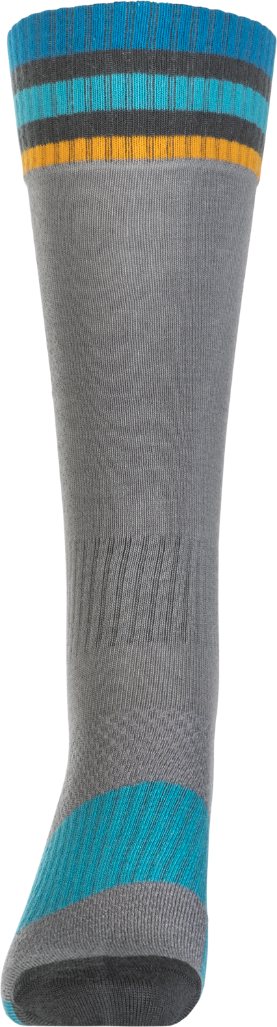 Mx Socks Thin Grey Lg/Xl