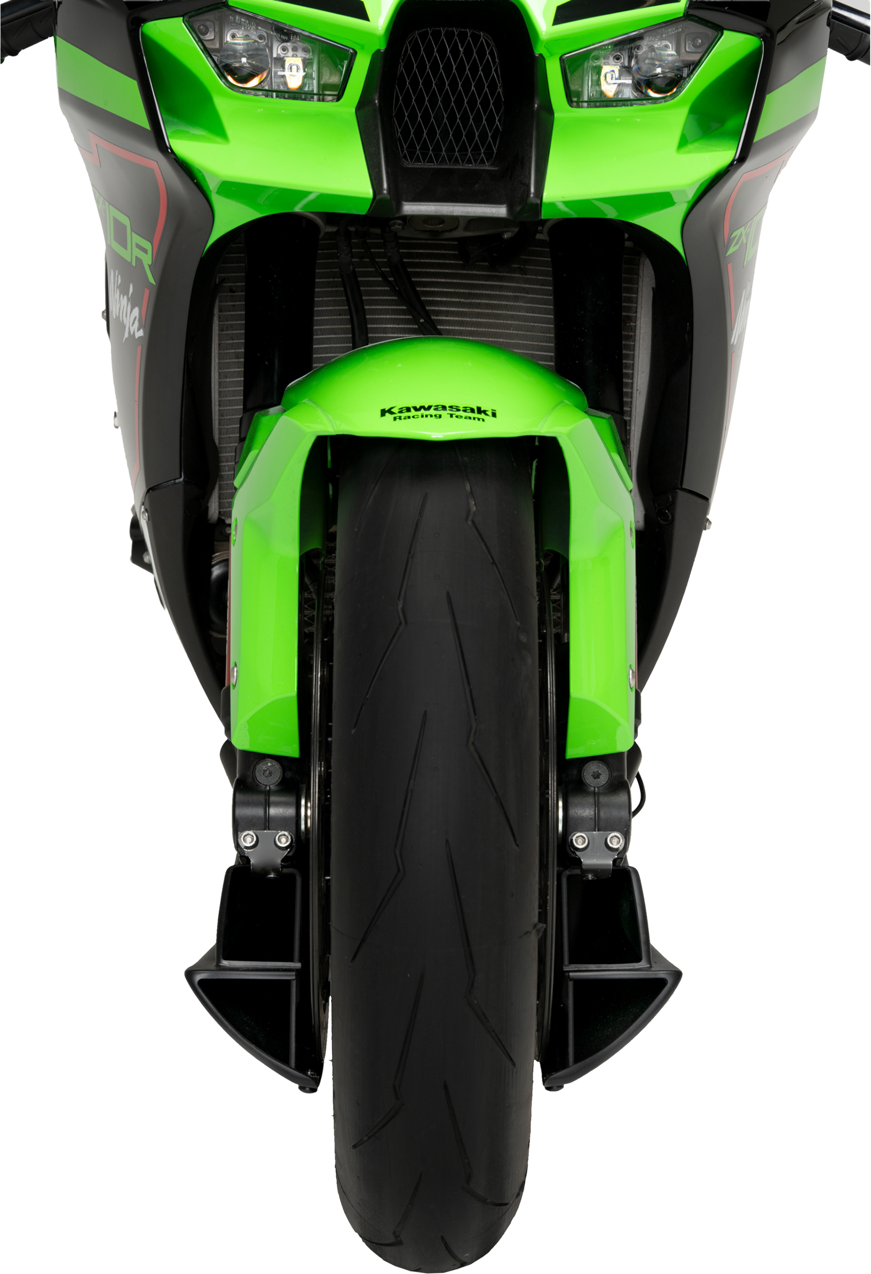 Brake Cooler Matte Black Kaw