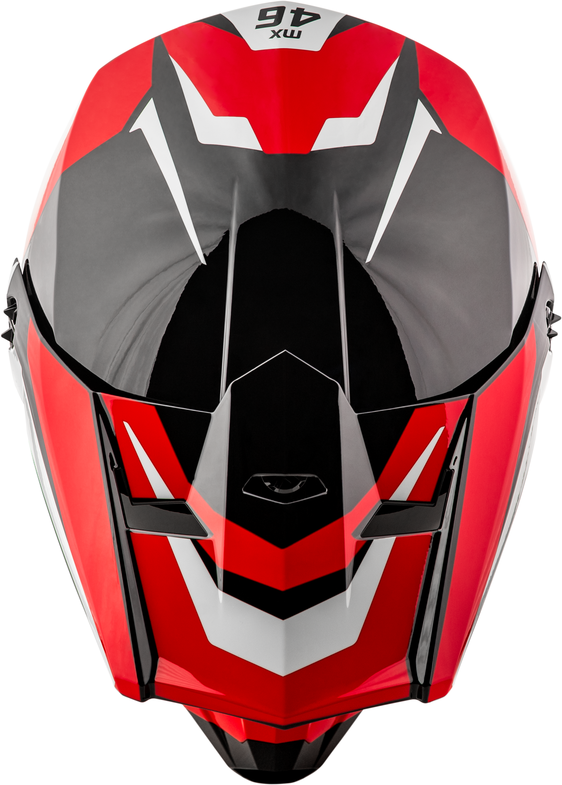 Mx 46y Cyclus Helmet Black/Red Ym