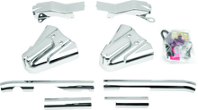 Kuryakyn Swingarm Cover Kit - Unlighted 86-99 Softail Models Chrome