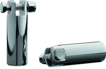 Kuryakyn 3 1/2in Extended Peg Mount With 3/8in-16 Mount Bolts Chrome