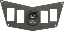 Dash 4 Switch Plate W/Usb