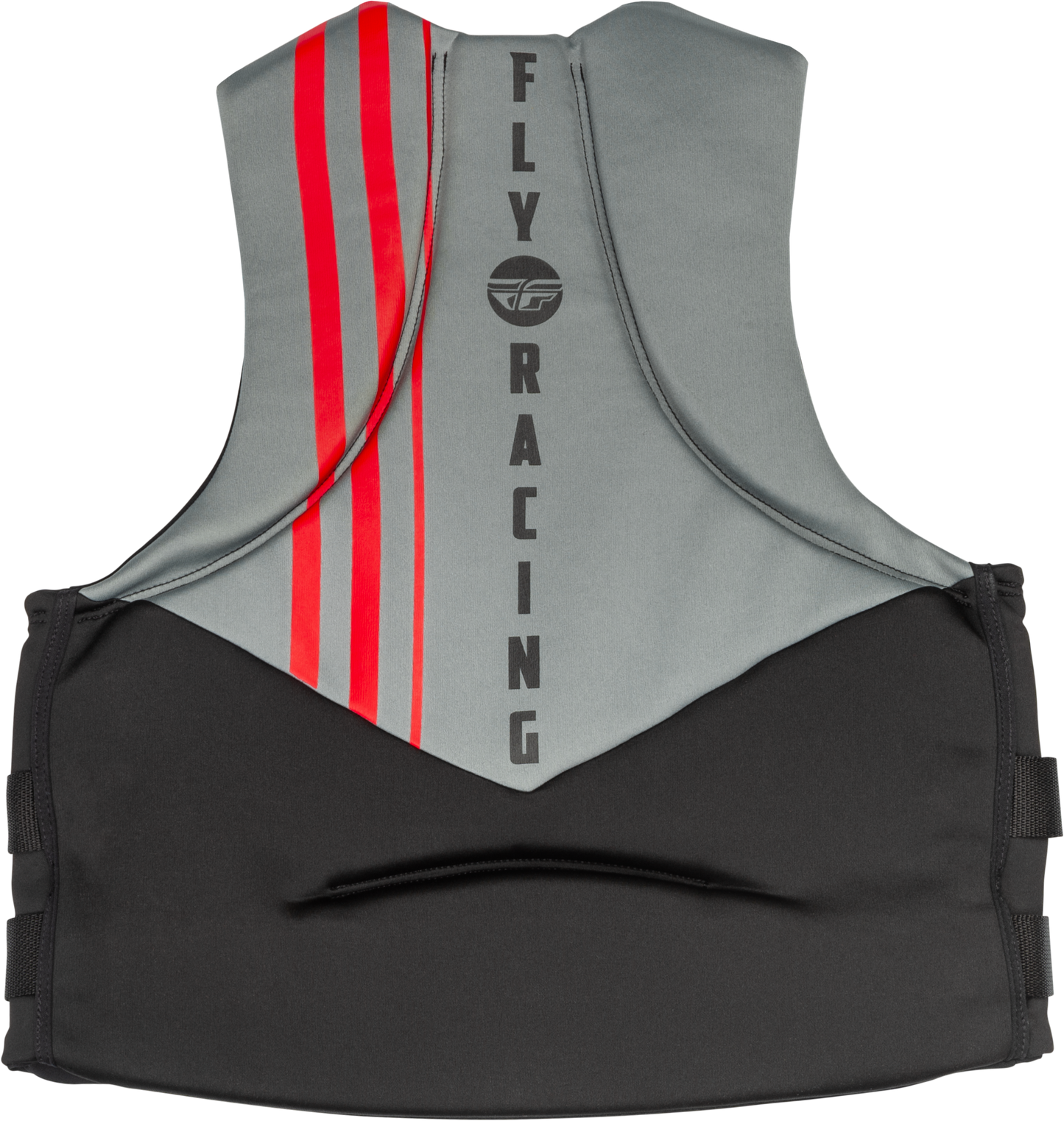 Neoprene Flotation Vest Black/Grey/Red Xs