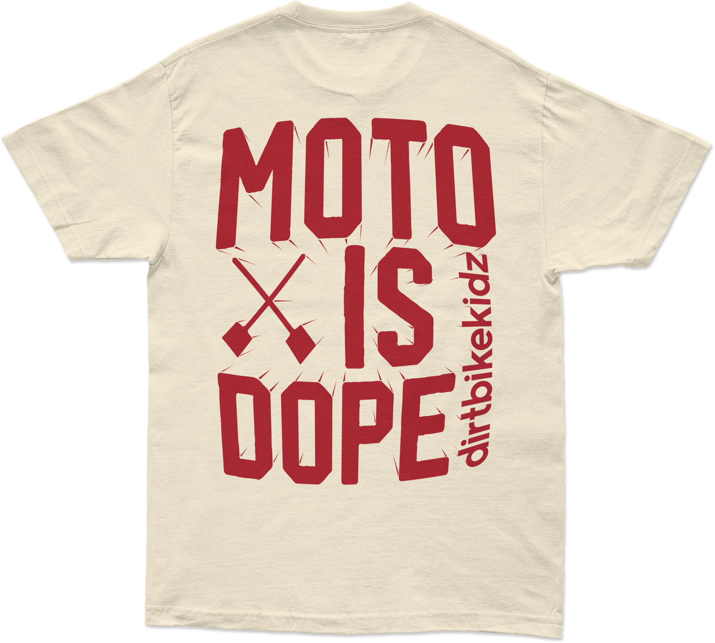 Moto Is Dope Tee Cream Sm