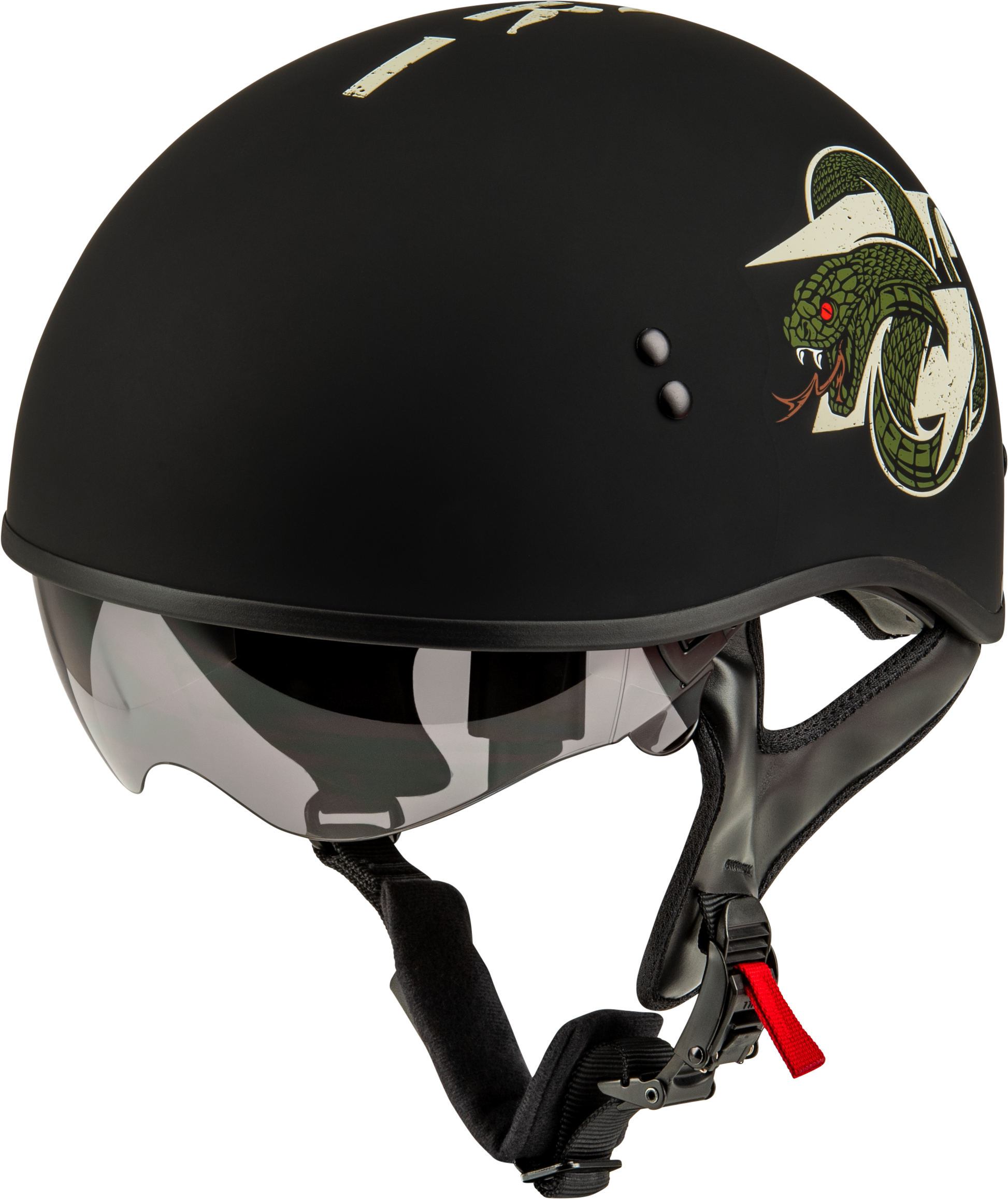 Hh 65 Drk1 Helmet Matte Black/Bone Sm