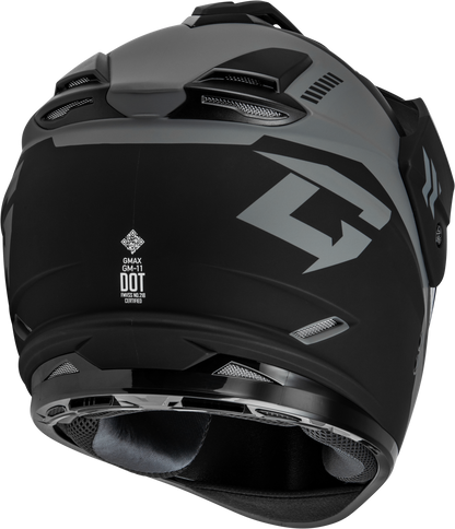 Gm 11 Ronin Helmet Matte Black/Silver 2x