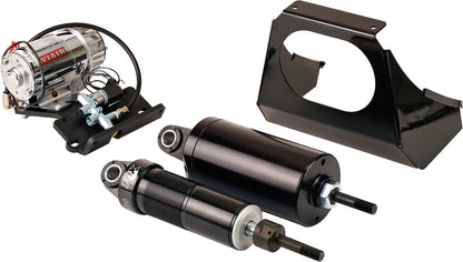 Air Shocks Fox Series Blk 01 17 Softail