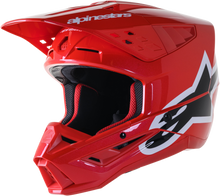 S M5 Corp Helmet Bright Red Glossy Xl