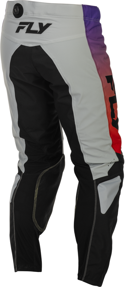 Kinetic Pants Grey/Red/Purple/Black Sz 32