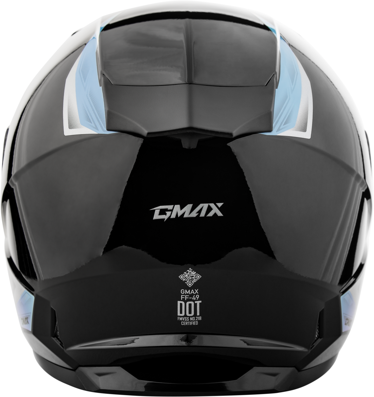 Ff 49 Syth Helmet Black/Silver Blue 2x