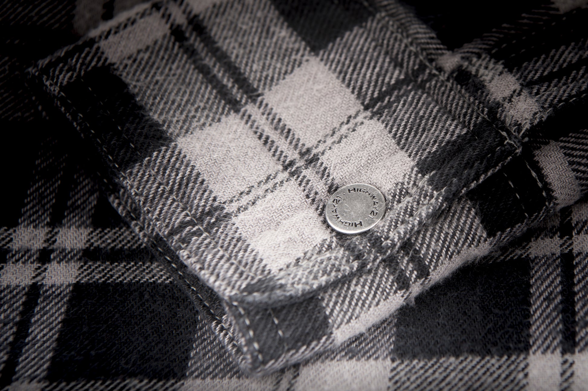 Marksman Flannel Black/Grey 3x