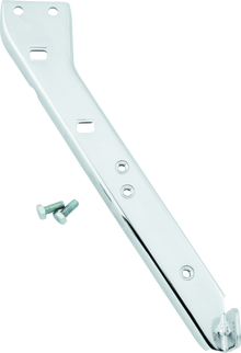 Bikers Choice 85-08 FLH FLT Chrome Saddlebag Rail Support Left