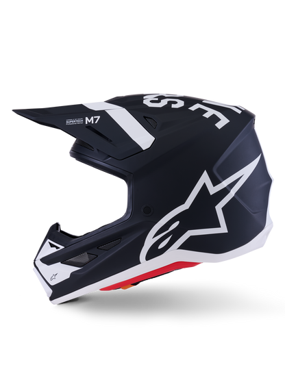 Sm7 Dasher Helmet Blk/Wht Matt Sm