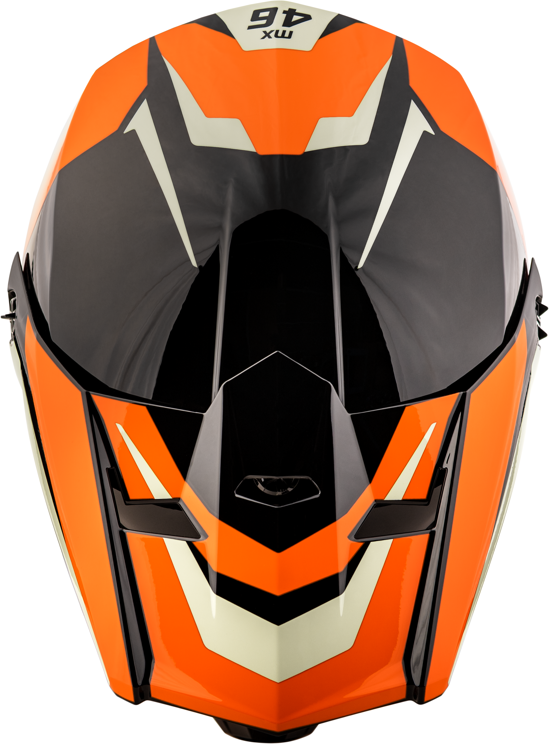 Mx 46y Cyclus Helmet Black/Orange Ys