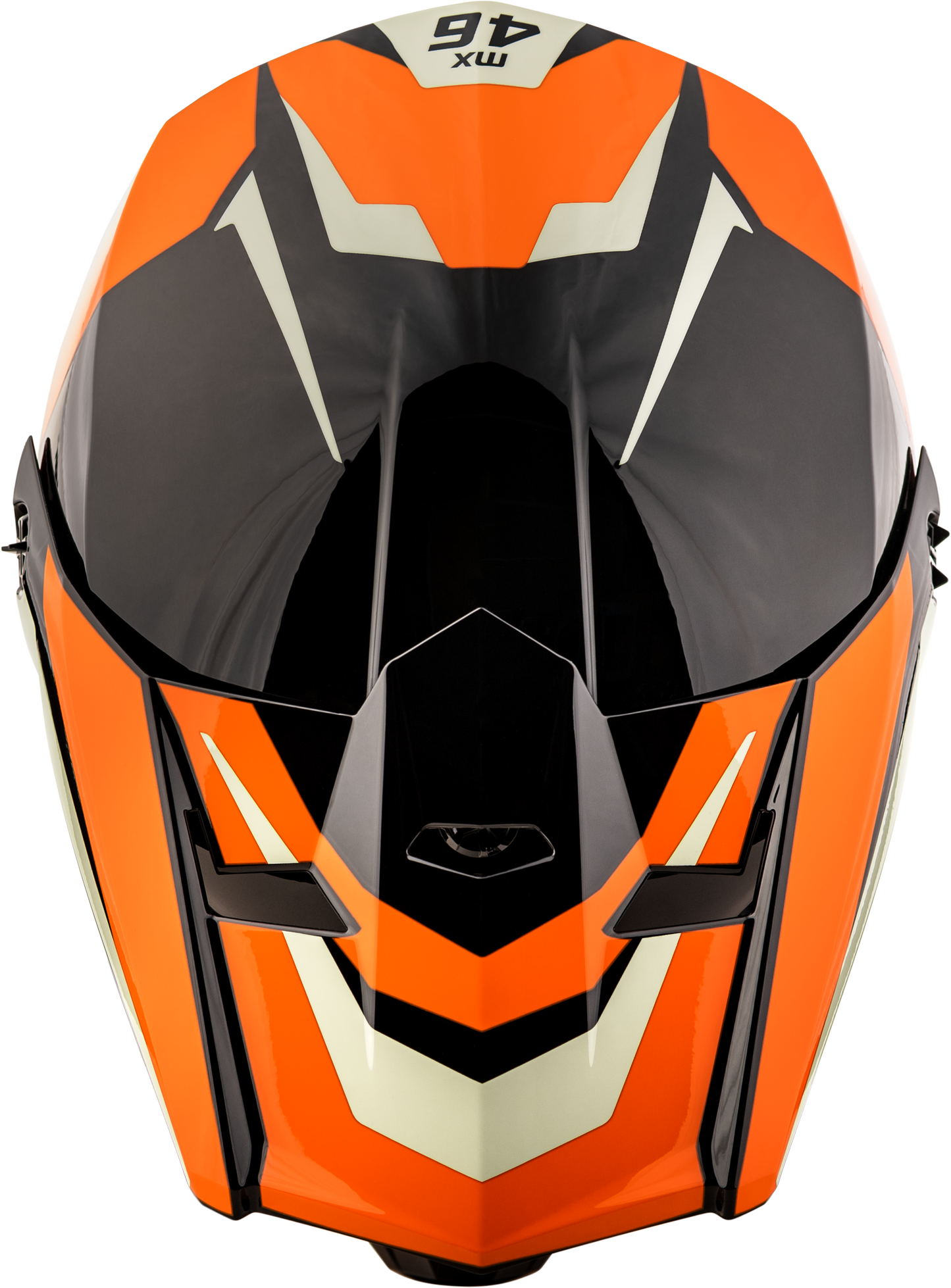 Mx 46 Cyclus Hemet Black/Orange Sm