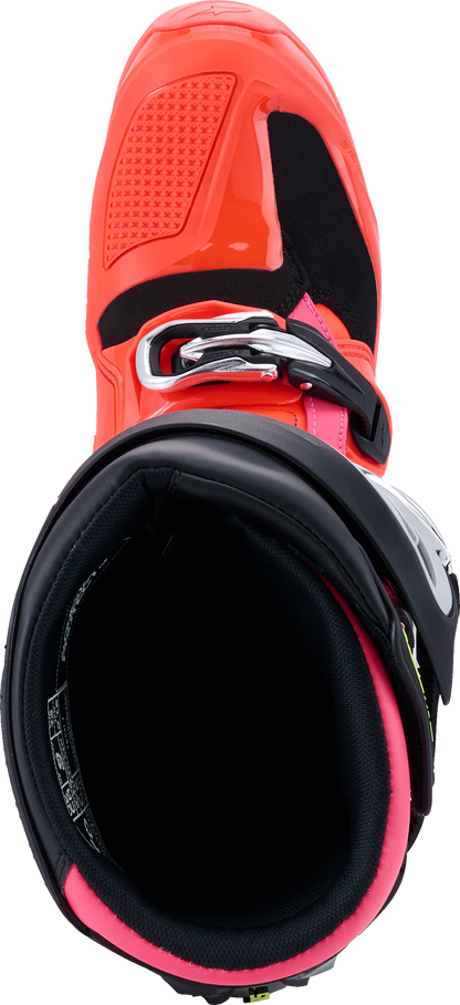 Tech 7 Black/Red Fluo/Pink Fluo 10