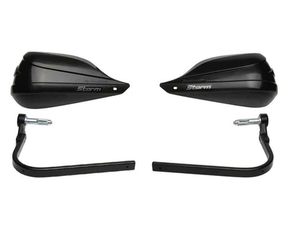 BarkBusters STORM Single Point Bar End Mount Handguard Kit (Hollow Bar)