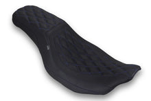 Mustang 23-25 HD Dble Diamond Low Squareback CVO Road Glide (ST), Rd Glide and Str Glide Black/SB